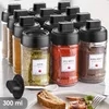 Hermia Concept, Loki, stojaki na przyprawy, czarny, szkło, Podgląd zdjęcia produktu 1