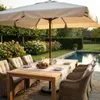 Milani Home - ombrellone da giardino 3 x 3 m palo centrale Anteprima dell’immagine prodotto 1