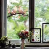 GKA Fensterbild 2 weiße Tauben auf Ast Fensterfolie Produktbild-Vorschau 5
