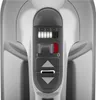 Close-up view of the control panel of a silver appliance. Produktbild-Vorschau