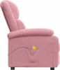 vidaXL Massagesessel Rosa Samt Produktbild-Vorschau 4