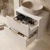 Mobiletto Da Bagno Sotto Il Lavabo Rea Mono 80Cm Bianco Anteprima dell’immagine prodotto 4