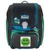 A Scout school backpack with a pixelated smiley face on the front pocket and monster-like characters on the flap. Anteprima dell’immagine prodotto