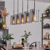 Ayman Hängelampe aus Metall/Glas in Schwarz/Rauchfarben Produktbild-Vorschau 7
