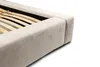Polsterbett Doppelbett GROVE 160x200cm in Stoff Ditra Beige Produktbild-Vorschau 5