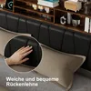 INONEFT Polsterbett 180x200 mit LED Beleuchtung, Type-C und Produktbild-Vorschau 6