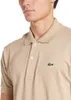 LACOSTE L1212 SHORT SLEEVED RIBBED COLLAR S Brown Produktbild-Vorschau 3