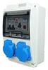 Stromverteiler 230V - Schuko Steckdosen, Signalleuchte LED Produktbild-Vorschau 4
