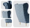 Ohrensessel mit Hocker ARI Design – skandinavisches Set, Produktbild-Vorschau 5