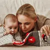 Canpol babies plyšová kontrastní vzdělávací knížka SENSORY Náhled obrázku produktu 3