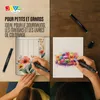 Joya Creative Set de twinmarkers 168 pièces - Marqueurs à Voir les images du produit 6
