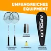 Apollo Badminton Match Pro 800 Carbon White/Black Produktbild-Vorschau 4