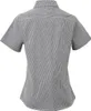 Premier Damen MicroKaro Kurzarm Bluse RW5522 (3XL) Produktbild-Vorschau 2