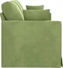 vidaXL Pohovka Svetlozelená 198 x 78 x 80 cm Zamat Náhľad obrázku produktu 5