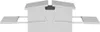vidaXL Mangiatoia a pedale per polli argento 75 x 53 x 20,5 Anteprima dell’immagine prodotto 6