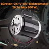 silnik elektryczny szczotkowy 500 W 24 V DC ZY1020 do Podgląd zdjęcia produktu 9