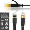 VERCO 30m CAT 7 cavo di rete cavo patch cavo piatto RJ45 PC Anteprima dell’immagine prodotto 5