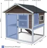 Dehner Nagerheim Happy Home Castel, Hasenstall mit Produktbild-Vorschau 3