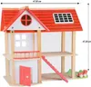 BEEBOO Puppenhaus Eco Villa, unmöbliert, 1Set Produktbild-Vorschau 5