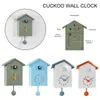 A collage of cuckoo wall clocks, showing different colors and a diagram of the back of one clock. Náhľad obrázku produktu