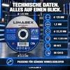 Trennscheiben 125 x 1.2 mm Metall Stahl Edelstahl INOX Produktbild-Vorschau 9