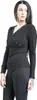 Black Premium by EMP Damen schwarzes Langarmshirt mit Ösen Produktbild-Vorschau 4