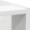 A close-up view of the corner of a white cabinet. Produktbild-Vorschau