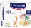 A box of Hansaplast Kids bandages with cartoon animal designs. Produktbild-Vorschau