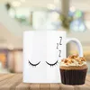 Tassengesichter Kaffeebecher mit schlafendes Gesicht Motiv Produktbild-Vorschau 2