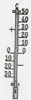 TFA Innen/Außenthermometer  Metall rostfrei 42cm Náhled obrázku produktu 4