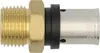 Pipetec Pressfitting Übergang 16x2 mm - 1/2 Zoll AG TH Produktbild-Vorschau 2