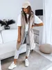 Gilet trapuntato da donna ZIPIS beige L Anteprima dell’immagine prodotto 3