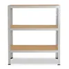 A three-shelf storage rack against a white background. Produktbild-Vorschau
