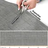 Outdoorläufer Teppich Läufermatte TATAMI Grau Rattan Robust Produktbild-Vorschau 2