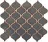 Retro Vintage Mosaik Fliese Keramik Florentiner altgrün Produktbild-Vorschau 1