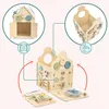 Mamabrum Montessori Aktivitätshaus 6in1 – Holz Busy Board, Produktbild-Vorschau 4