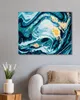 Diamondi - Diamond painting - BLAUE ABSTRAKTION, 40X50 cm, Produktbild-Vorschau 2