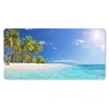 MuchoWow® Mauspad Mousepad Strand - Meer - Palme - Sonne - Produktbild-Vorschau 1
