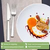 Steakbesteck Set, 12-teilig Edelstahl Tafelmesser und Produktbild-Vorschau 5