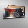 Gerahmtes Poster - Schwarzer Rahmen - Die Farben Formen Produktbild-Vorschau 3