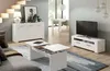 Dmora Credenza Amaculi 42x144x80h cm Bianco, Apertura Anteprima dell’immagine prodotto 4