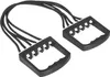 A chest expander with black handles and black resistance bands, shown against a white background. Náhľad obrázku produktu