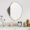 vidaXL Wandspiegel, goudkleurig, 50x40 cm Productafbeelding-voorbeeld 2