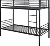 Letto a castello Dixie 90x200cm - metallo - nero opaco Anteprima dell’immagine prodotto 6