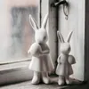 Osterdekoration Hase Ester - weiß Produktbild-Vorschau 2