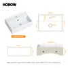HOROW 45 x 31 cm Wand Waschbecken, Rechteckig Bad Produktbild-Vorschau 7
