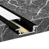 MasterLED vestavný profil hliník černý 2 m – LED lišta Náhled obrázku produktu 4