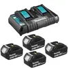Makita Power Source Kit 18 V mit 4x BL 1830 B Akku 3,0 Ah + Produktbild-Vorschau 8