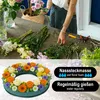 com-four® 9x Steckmasse für Blumengestecke in Ringform für Produktbild-Vorschau 2