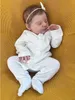 48 cm grote, handgemaakte reborn-babypop met 3D-huid Productafbeelding-voorbeeld 1